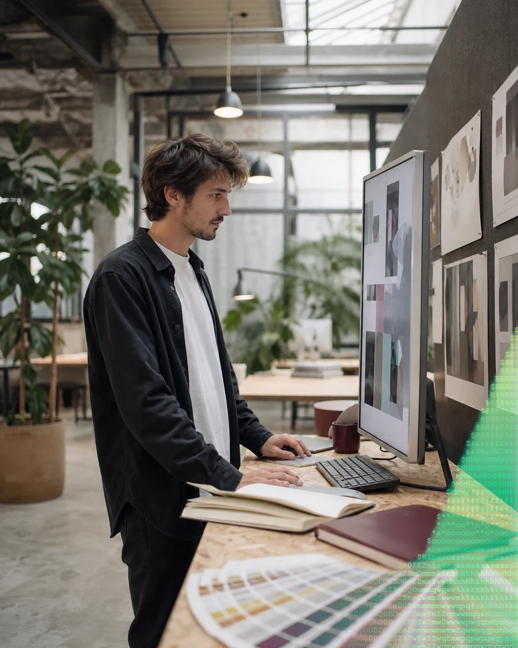 Stack IA créative — vidéos, photos produits et designs générés à la volée